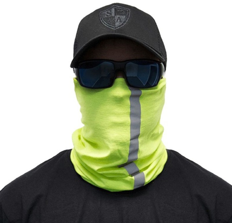 Hi-Vis Yellow Multi-Use Face Shield from GME Supply
